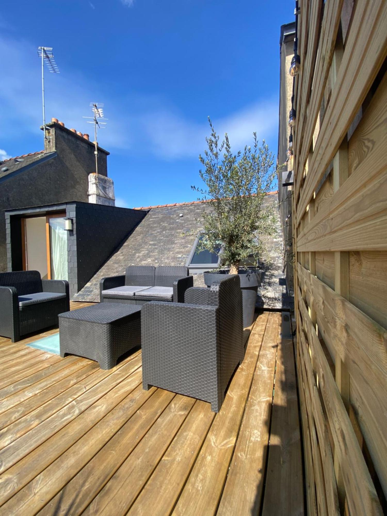 Duplex La Parenthese Bretonne Apartamento Auray Exterior foto